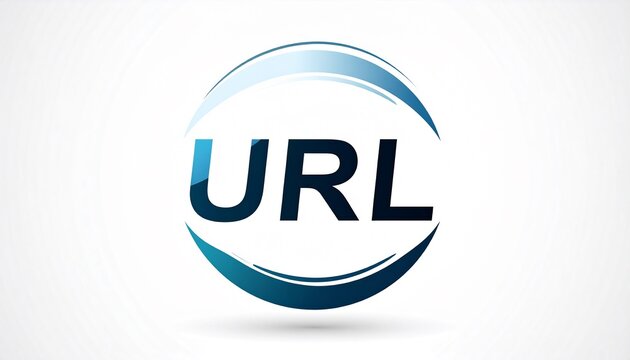 URL web address logo symbol.