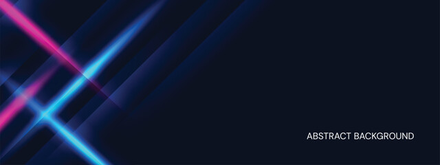 Abstract blue gradient background with dynamic shapes and elegant light streaks for tech design © Trivic