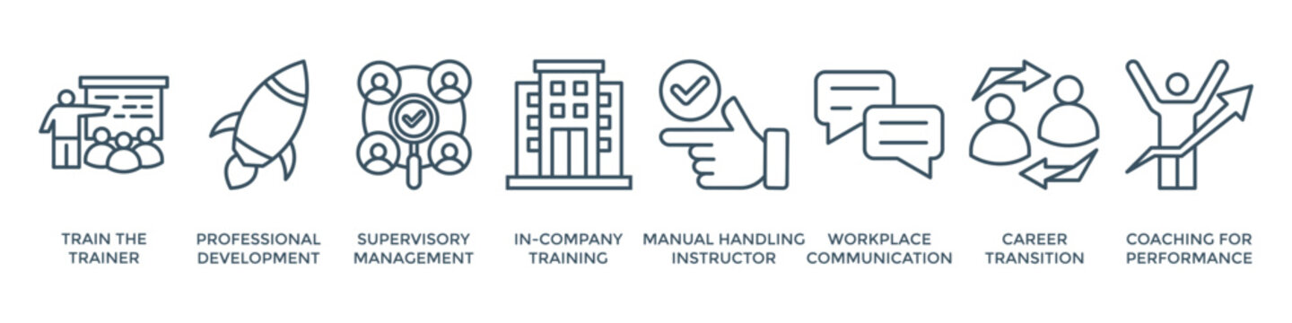 Supervisory Development Course Icon Imágenes de