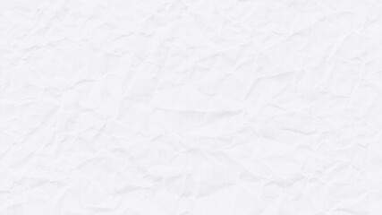 Naklejka premium Crumpled white paper texture desktop wallpaper
