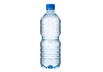 Naklejka premium Clear plastic water bottle 