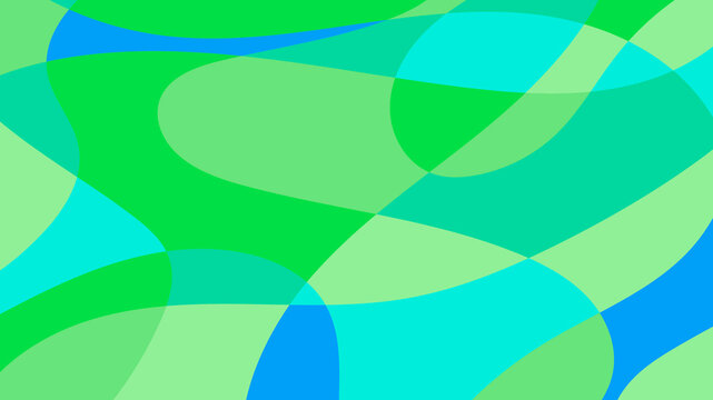 Vibrant abstract green blue pattern desktop wallpaper