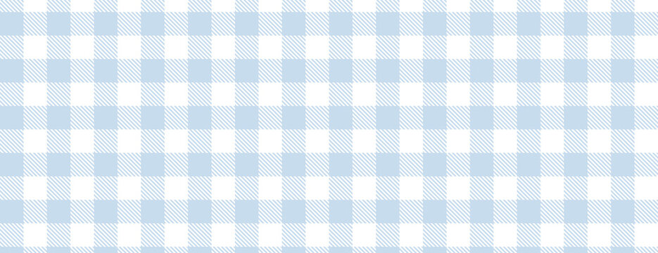 Blue gingham pattern background design