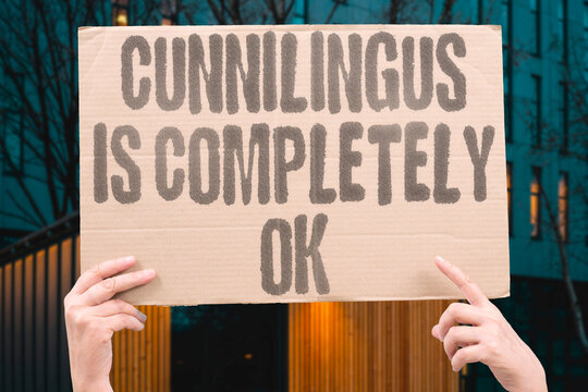 "Cunnilingus Is Completely OK" Documented sexual medicine confirms cunnilingus is a healthy, normal, and widely practised intimate act. ORAL. HER. REAL. NORMAL. INTIMATE.