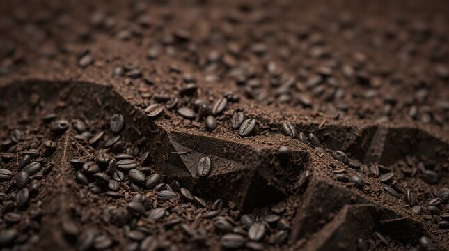 Close up of sustainable futuristic polymer material texture