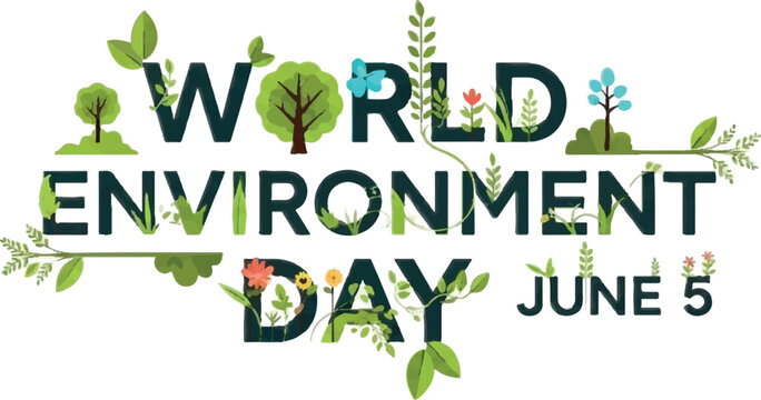 World Environment Day, eco friendly, green awareness, June 5, environmental conservation vector