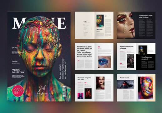 Fashion Magazine Template