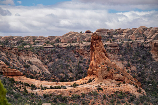 Sand Flats Recreation Area in Moab, Utabh