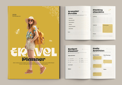 Vacation And Travel Planner Template