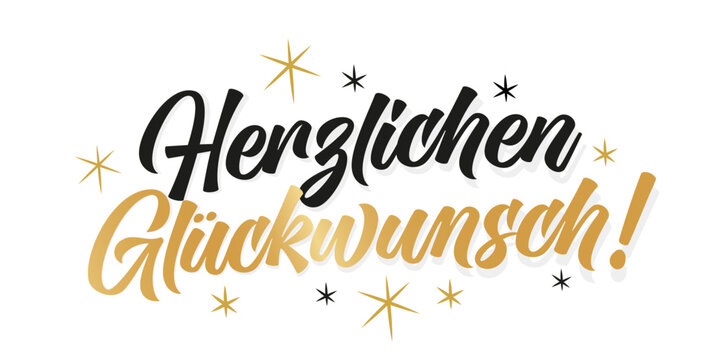 Herzlichen Gl&uuml;ckwunsch !