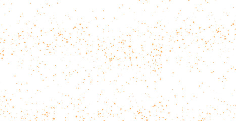 Shimmering golden and white sparkling particles isolated on transparent background, glowing glitter dust overlay creating magical festive holiday light effect for greeting cards and decoration design. © Mas