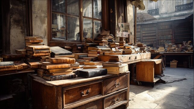 Serie de mercados del mundo con especias, flores, pescado, libros y productos frescos en escenas urbanas y tradicionales llenas de color, luz y vida cotidiana.