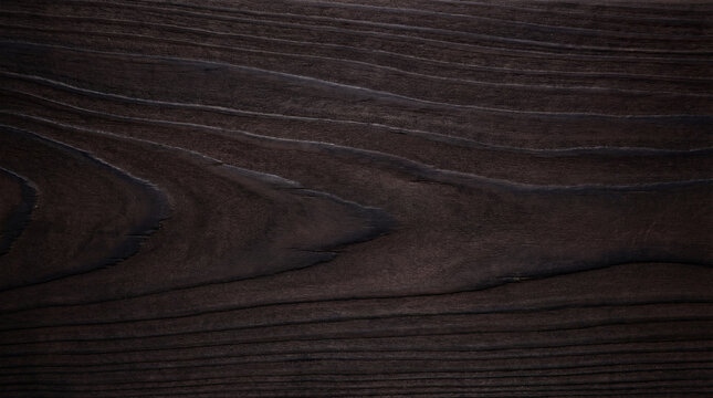 Close Up Oiled Dark Yakisugi Cedar Wood Detail

