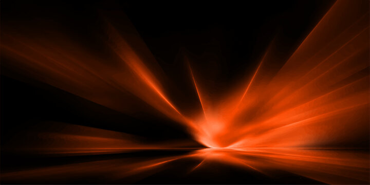 Abstract fiery explosion background with glowing orange flames, energy motion waves, and cosmic heat light design wallpaper