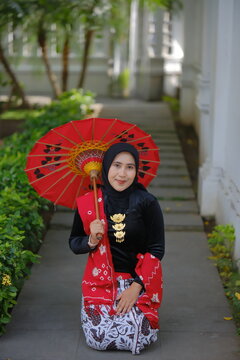girl with umbrella