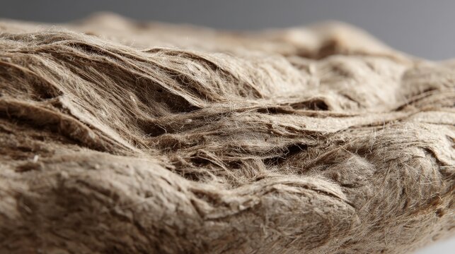 eco-friendly materials, a close-up of compostable packaging material reveals its earthy fibers and textures