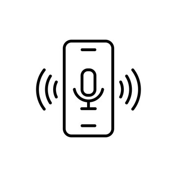 Voice Assistant Speech Recognition Icon