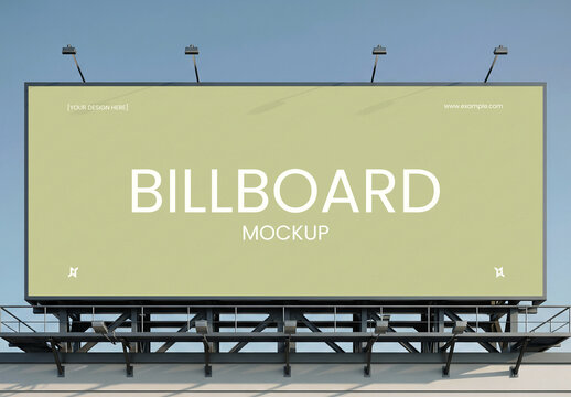 Billboard Advertising Mockup
