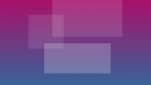 Abstract 3d geometric cube transformation morphing pink purple blue
