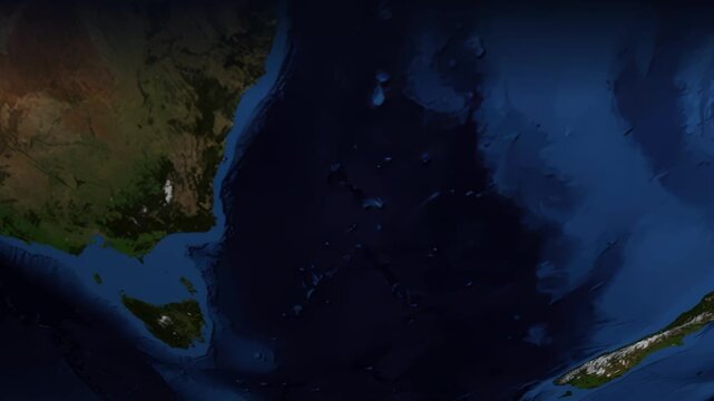 Animated Flight Path Map from Melbourne Australia to Istanbul Turkey