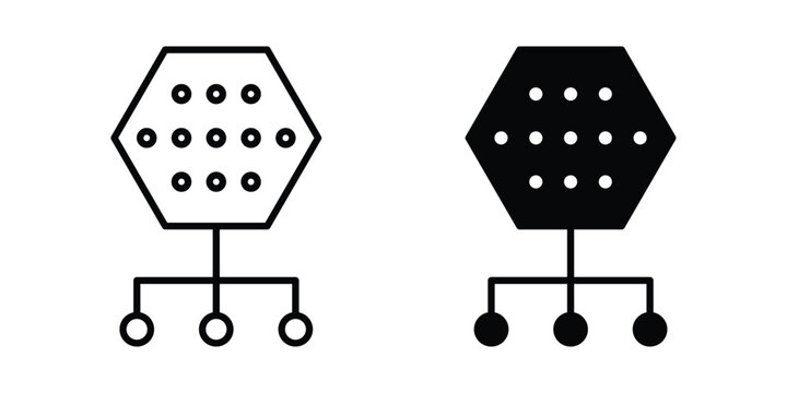 Content management icon design Illustration set for Projects
