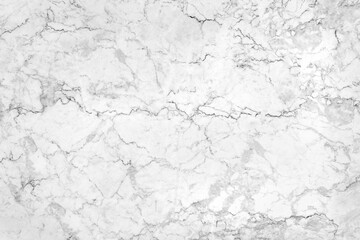Fototapeta premium White marble texture abstract background pattern with high resolution.