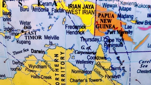 Map of Australia