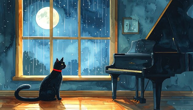 ピアノ猫」の写真素材 | 5,958件の無料イラスト画像 | Adobe Stock