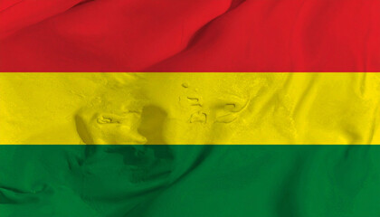 Obraz premium flag of Bolivia