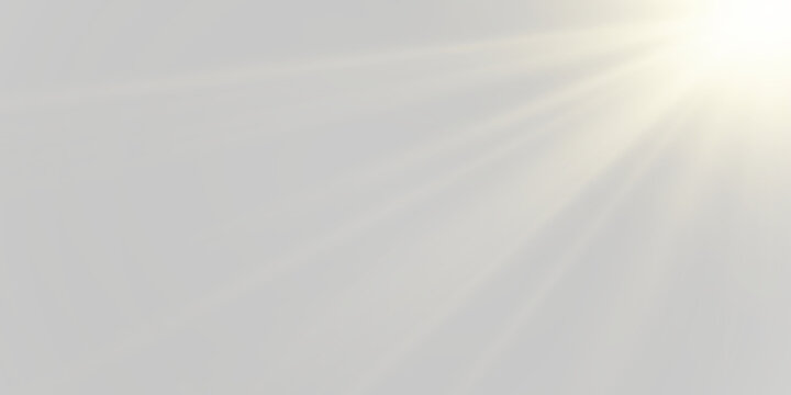 Isolated sun with ultra fine sunburst rays and soft halo light png