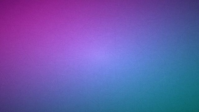 Grainy abstract blue, purple, and cyan gradient background revealing scratched metallic details for futuristic presentation visual layouts and tech mockups.