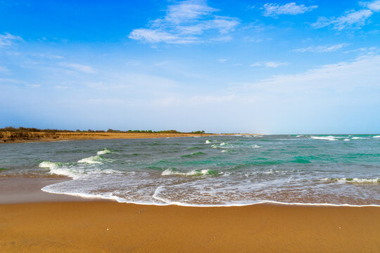 Lagune "La Bouche du Roi" at "Grand Popo", Coast of Benin, West-Africa