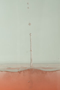 badeperle blubber wasser schaum rot
