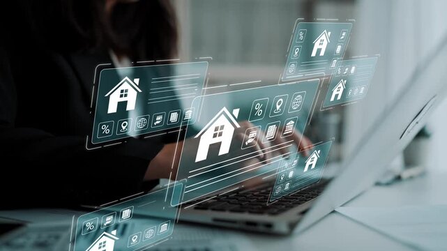 Digital Transformation in Real Estate Industry with Advanced Technology and Innovative Solutions for Property Management, Virtual Tours, and Customer Engagement Gluon.