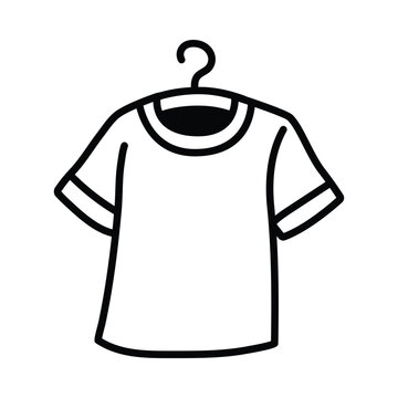 Shirt  doodle icon eps 10 file