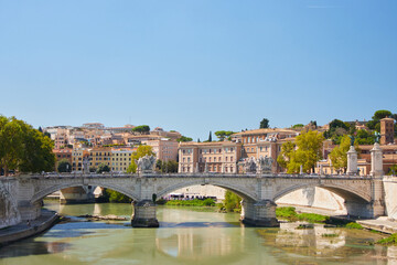 Obraz premium The skyline of Rome, Italy