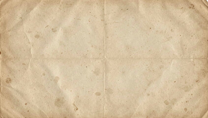 Fototapeta premium A worn and stained piece of paper with unknown text