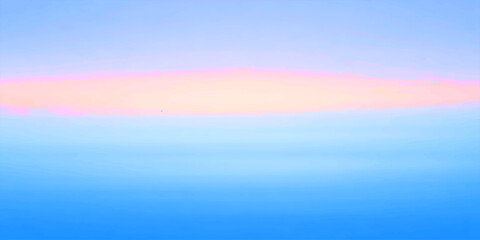 Fototapeta premium Sky's abstract panorama captures the serene interplay of color and light, creating a sense of tranquility and awe. 