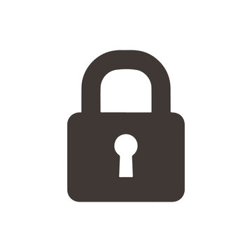 Padlock Icon Vector &ndash; Security Lock Privacy Protection Symbol