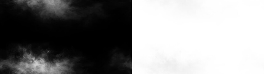 Clouds drift softly across the sky as the day turns into evening with varying shades of gray and white © Liubov