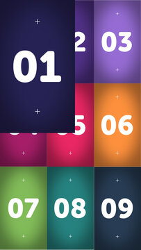 Multiscreen Transition Vertical X9 02 &ndash; Nine Screen Vertical Transitions, Modern Multi Panel Animation for Reels, Stories and Mobile Video Content