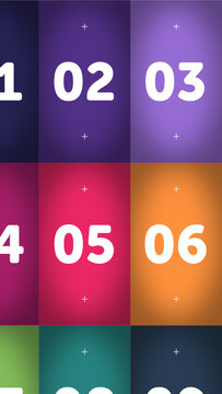 Multiscreen Transition Vertical X9 03 &ndash; Nine Screen Vertical Transitions, Modern Multi Panel Animation for Reels, Stories and Mobile Video Content