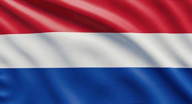 Waving flag of the netherlands a vibrant display of national pride and identity