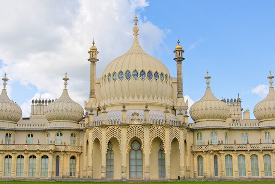 Brighton Pavilion in Brighton city centre, UK