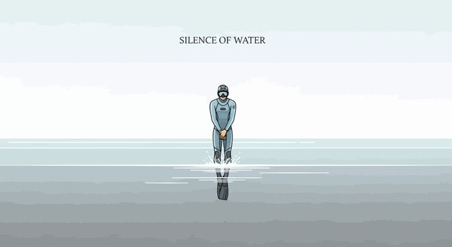 Serene Descent Into Aquatic Solitude