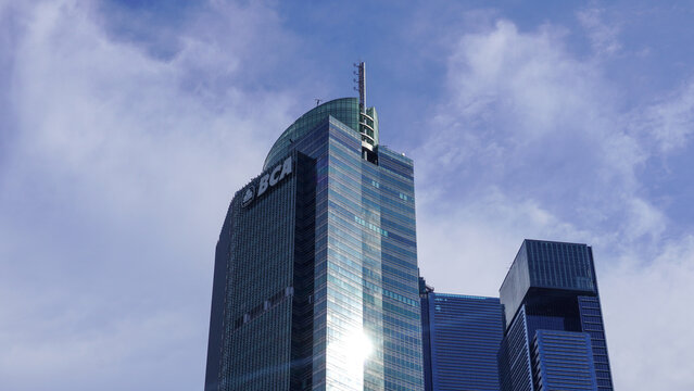 BCA or Bank Central Asia Tower (Indonesian: Menara BCA) is a skyscraper at Jalan M.H. Thamrin and Jalan Jenderal Sudirman, Central Jakarta, Indonesia.