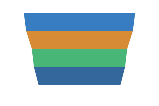 Customer acquisition funnel with CAC by channel breakdown. Isolated transparent PNG marketing analytics element.