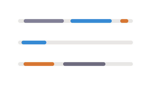 OEE waterfall chart decomposing availability performance quality. Isolated transparent PNG manufacturing analytics.