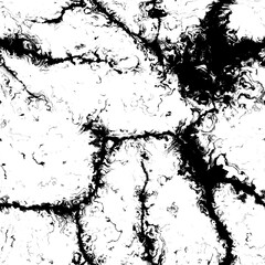 Fototapeta premium Seamless textured concrete wall with patches of moss and mold