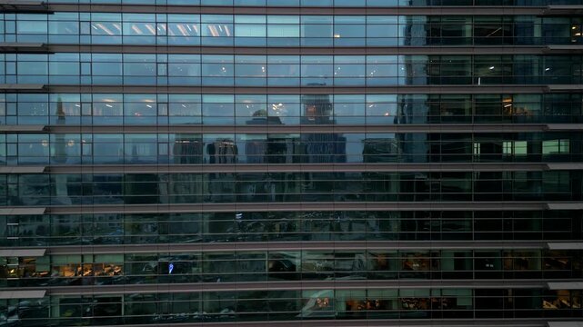 Office skyscraper windows during daylight